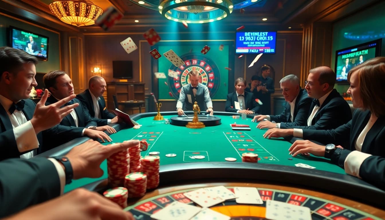 Experience high-stakes poker at MV88's luxurious casino, where excitement meets professional gameplay.