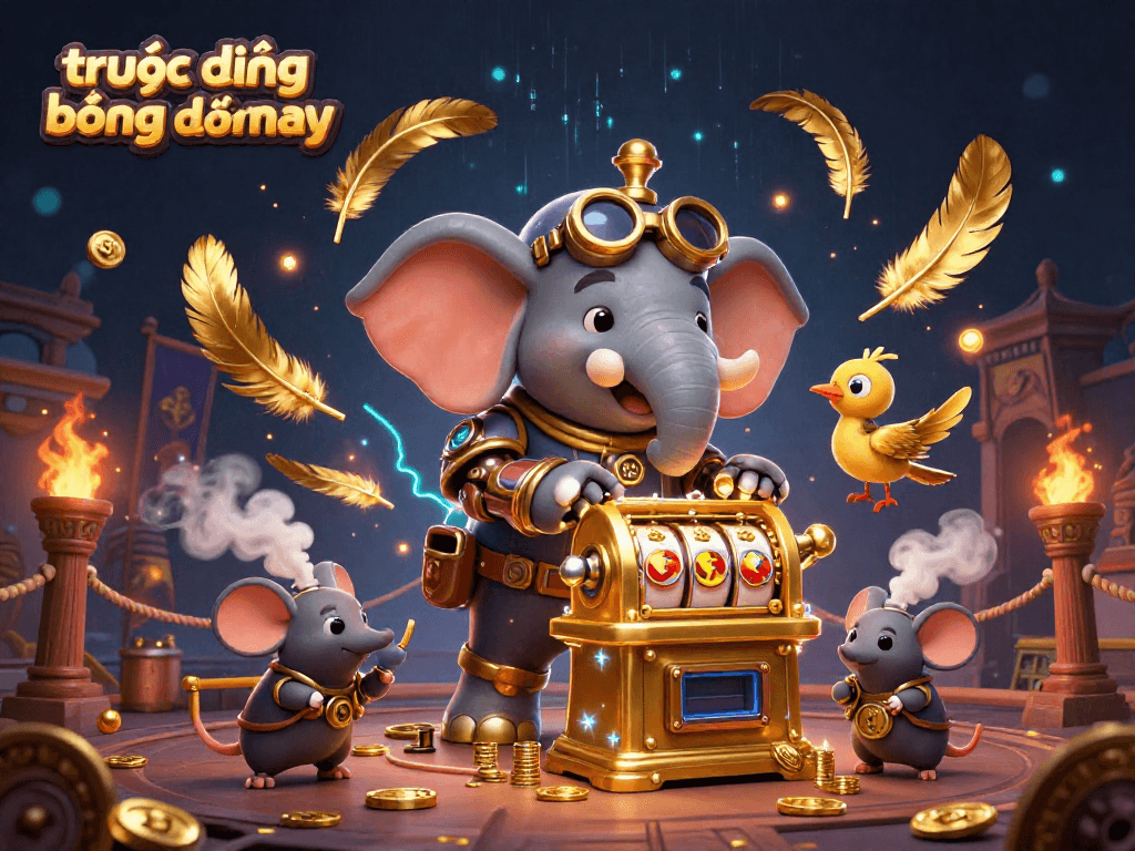 Enjoy live sports with "trực tiếp bóng đá hôm nay" featuring unique 3D steampunk elements and dynamic casino action.