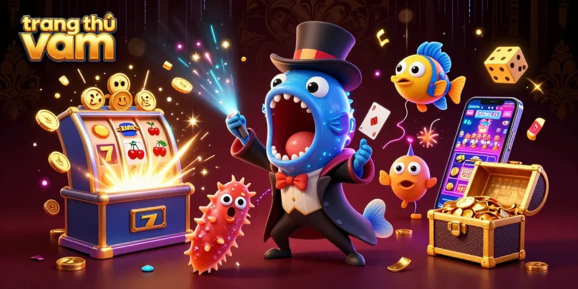 Experience the vibrant world of gambling with trang chủ vmax featuring exciting casino elements and characters.