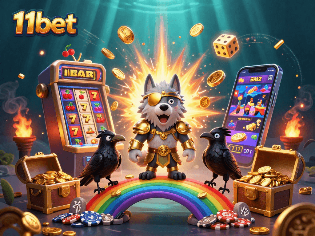 Engage with exciting features at 11bet casino with jackpot slots and unique gaming elements.