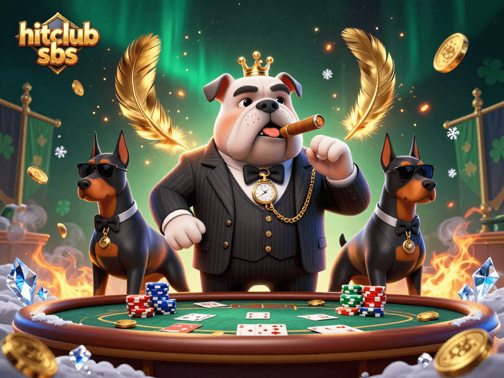 Experience thrilling poker action with the hitclub sbs mafia boss and his Doberman bodyguards.