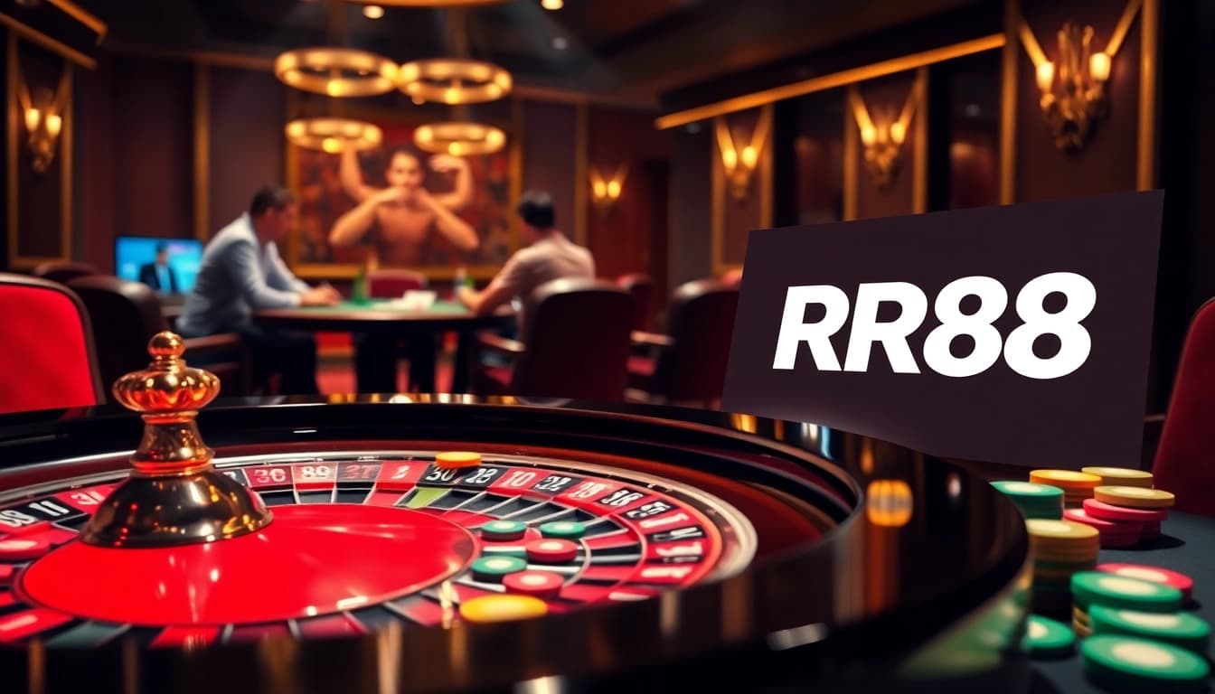 Experience the thrill of RR88 at a luxurious casino with exciting games.