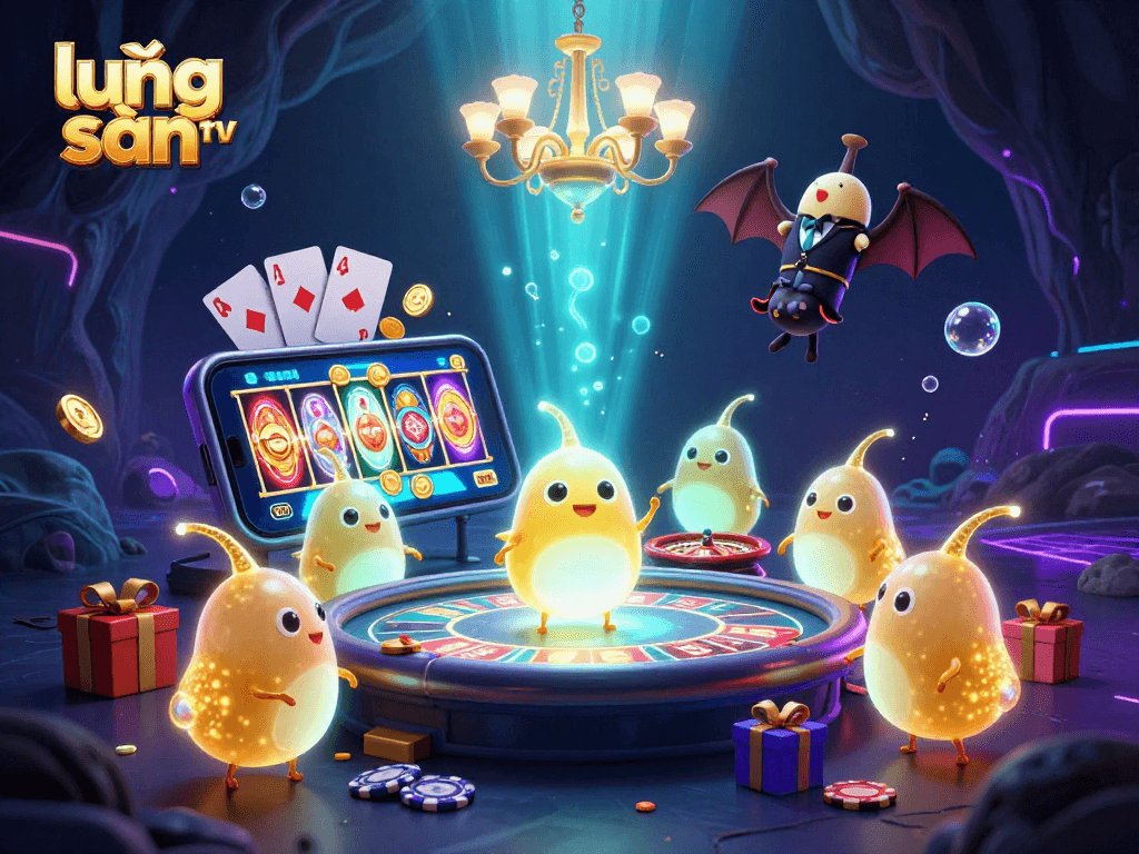 Engage with vibrant lương sơn tv casino scene featuring glowworms and a bat dealer for a unique experience.