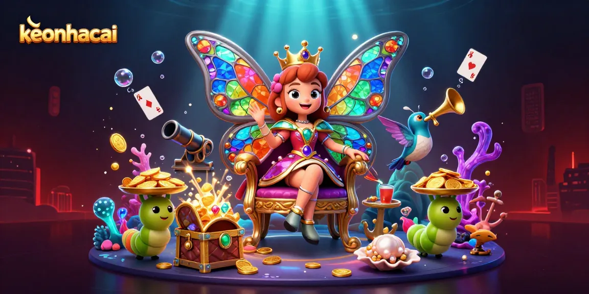 Enhance your gaming with keonhacai's vibrant casino scene featuring detailed characters and dynamic elements.