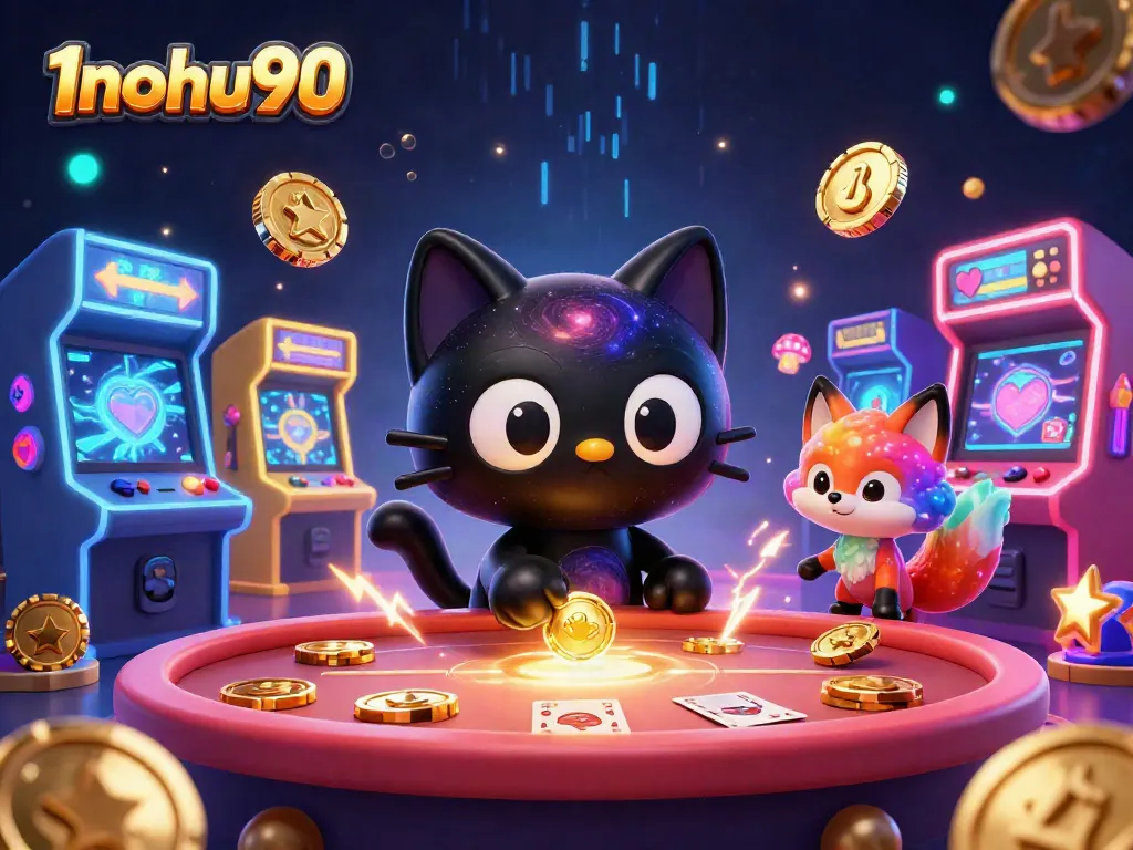 Experience thrilling slots at 1nohu90 with vibrant cosmic elements and engaging gaming action.