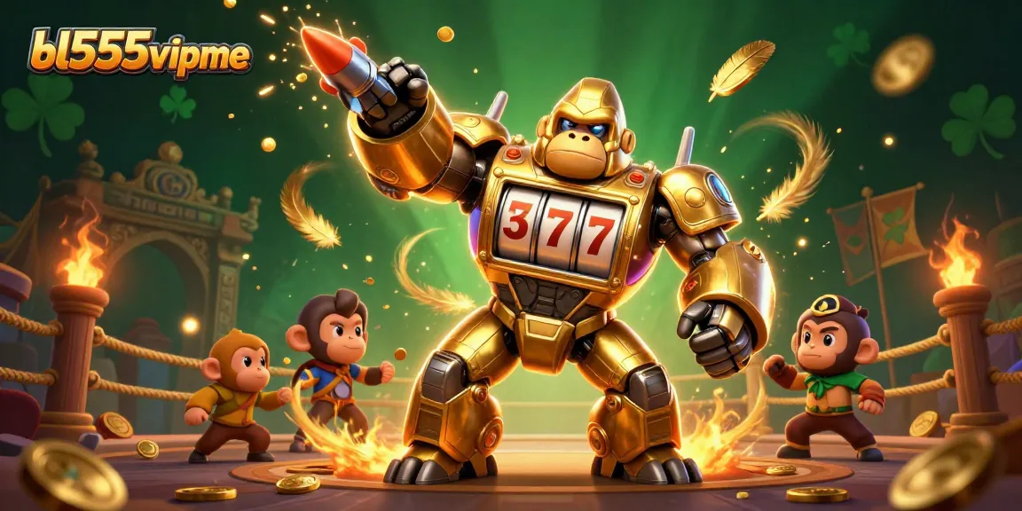 Win big with bl555vipme in a vibrant, detailed casino showdown inspired digital illustration.